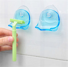 Load image into Gallery viewer, Shaver Toothbrush Holder Washroom Wall Sucker Suction Cup Hook Razor Bathroom Apply to smooth surface washroom shaver holder